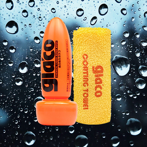 [소프트99] 글라코 즉시건조 유리 발수코팅제 G4X 플러스+코팅 타월 세트